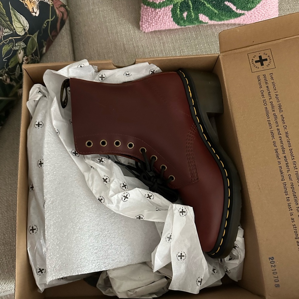 Doc Martens combat boots